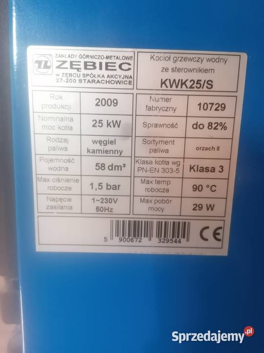 Piec Zębiec 25 kW Stromiec