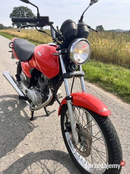 Honda CG 125 czerwony małopolskie Lubcza sprzedam