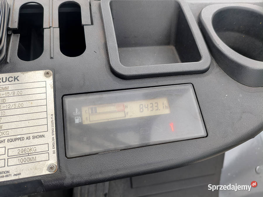 Wózek widłowy Toyota 408FD45N 5 ton duplex 5 m
