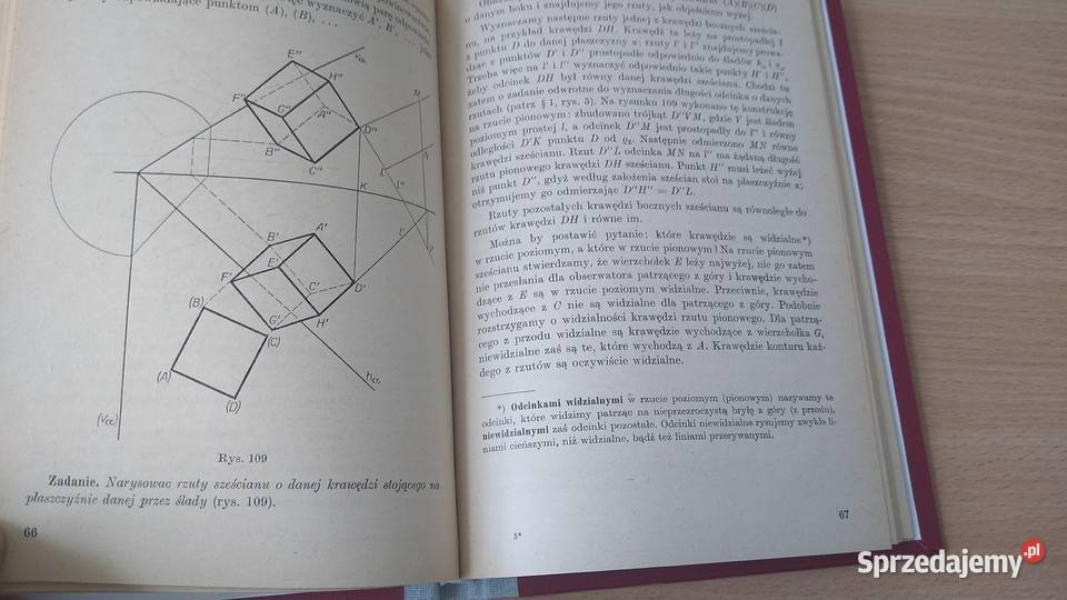 Geometria wykreślna zajęcia fakultatywne w sprzedam