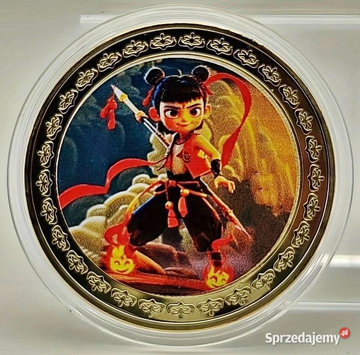 Kolekcjonerski zestaw medali monet postaci z