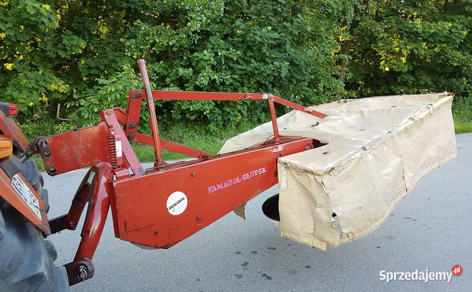 Kosiarka Rotacyjna 135 mała Famarol SŁUPSK nieuszkodzony Dąbrowa Tarnowska sprzedam