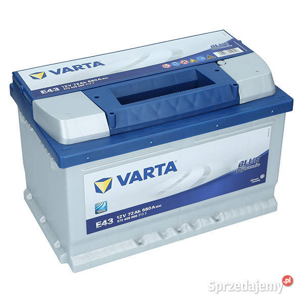 Akumulator VARTA E43 72Ah 680A SOSNOWIEC