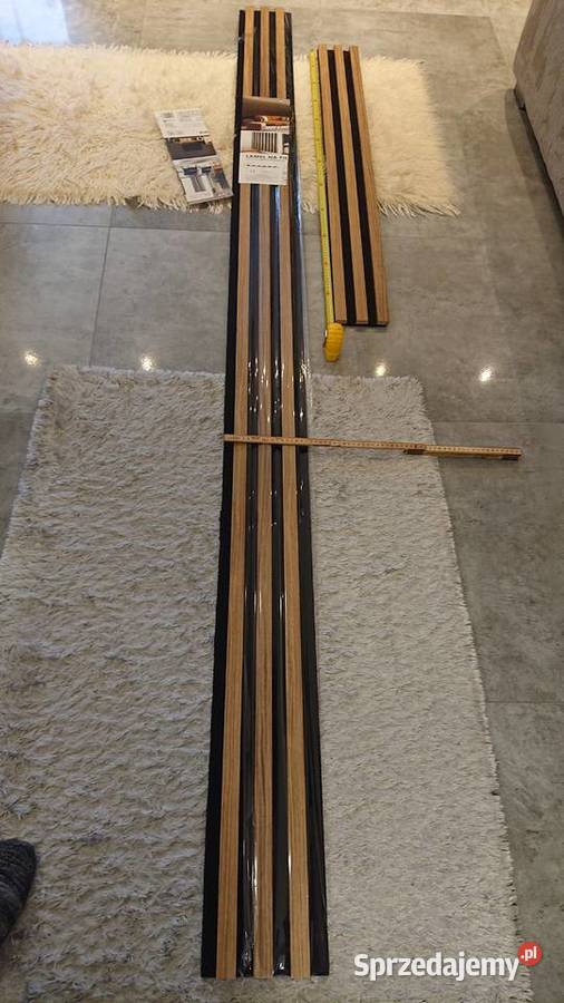 Nowe lamele Dąb CATANIA na filcu 2sztuki Władysławowo