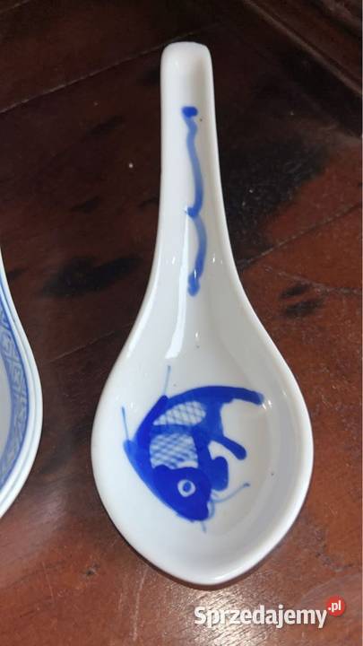 Łyżka porcelanowa do zupy Orientalny Gdańsk