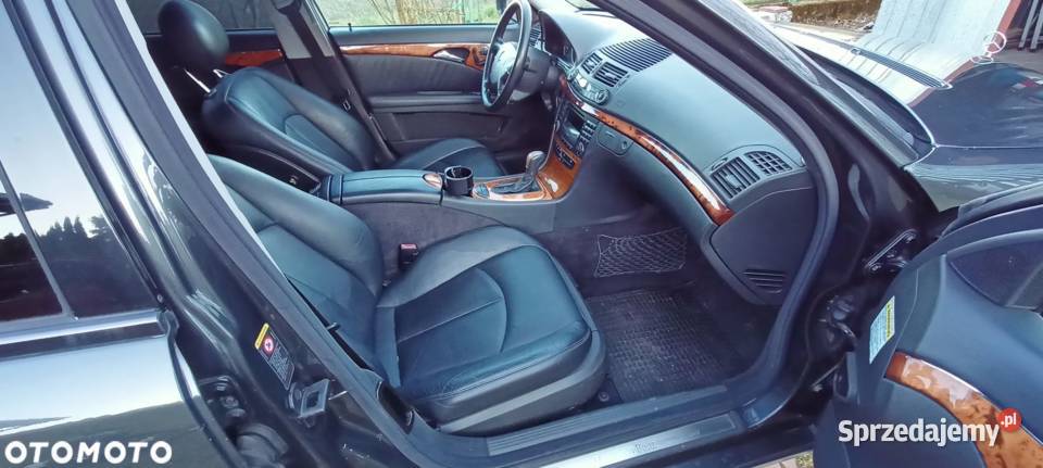 Mercedes E500 50 V8 306 LPG skóry xenon elektrochrom. lusterko wst. Klasa E Stargard