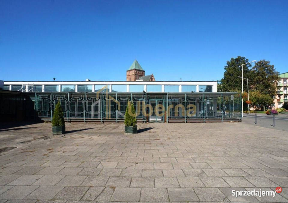 Duży lokal z witrynami Goleniów Centrum sprzedam