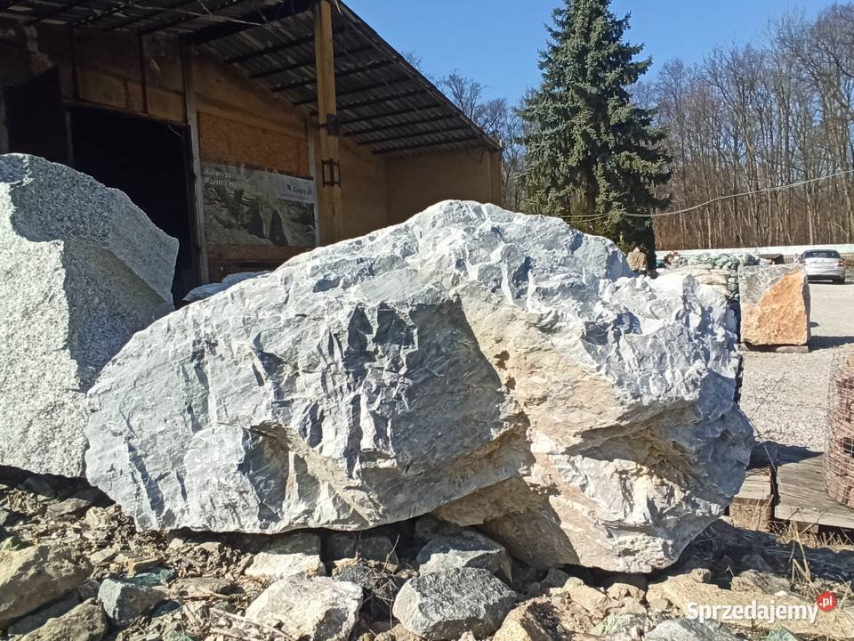 Głaz Lazurowy Duży Głaz Kamień niebieski skała Żwir i kamienie Dom i Ogród Oświęcim