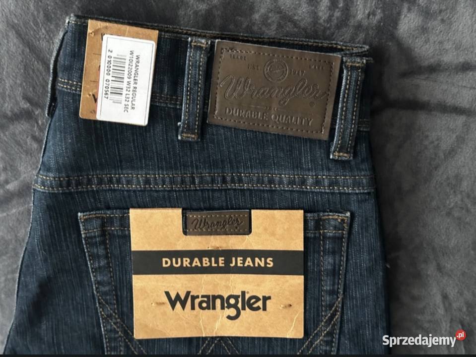 Męskie dżinsy Wrangler Darkstone W32 L32 Łódź
