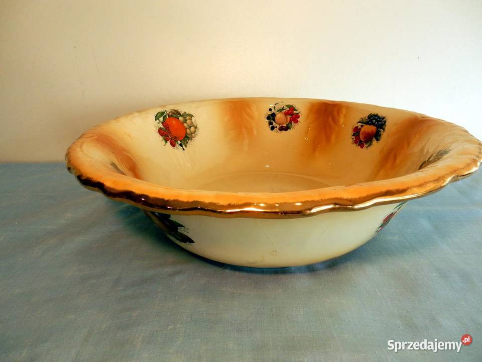 Vintage duża misa Staffordshire Ironstone Piła