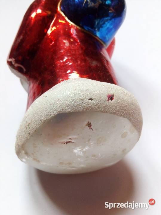 stara duża bombka Mikołaj vintage Częstochowa