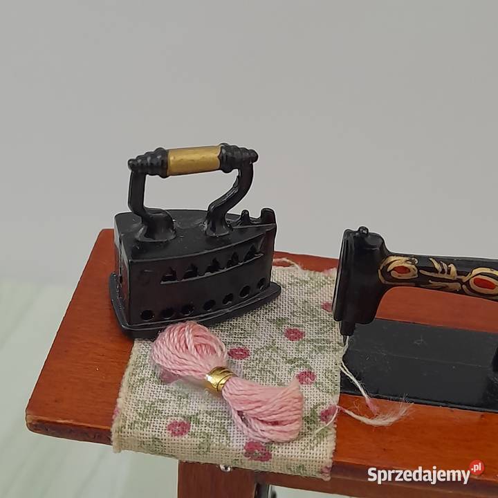 Miniaturowa maszyna do szycia żelazko 14 lat+ Zabawki Bogatynia