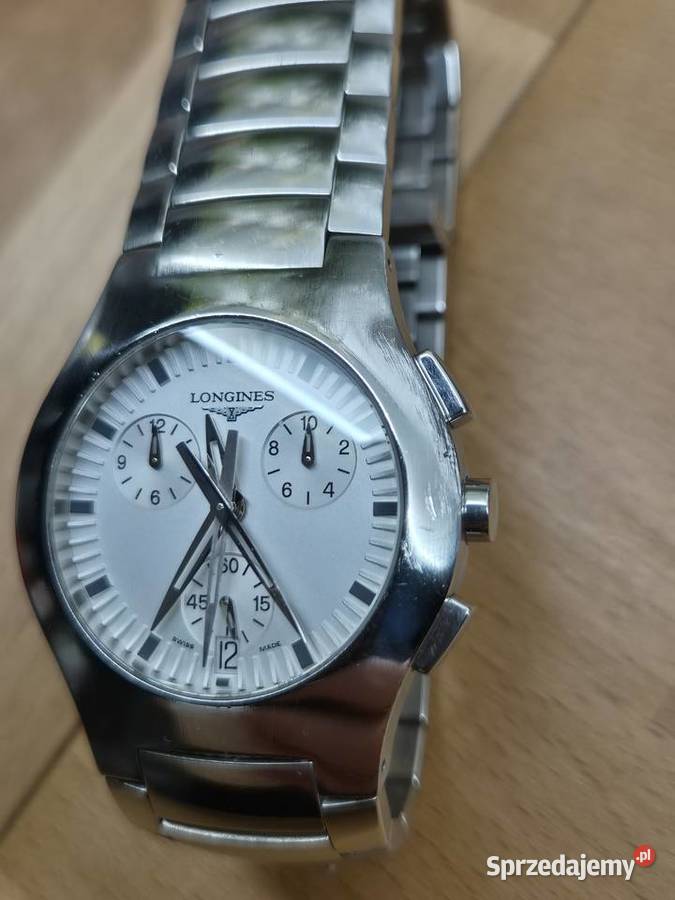 Longines Oposition zegarek kwarcowy z śląskie Chorzów