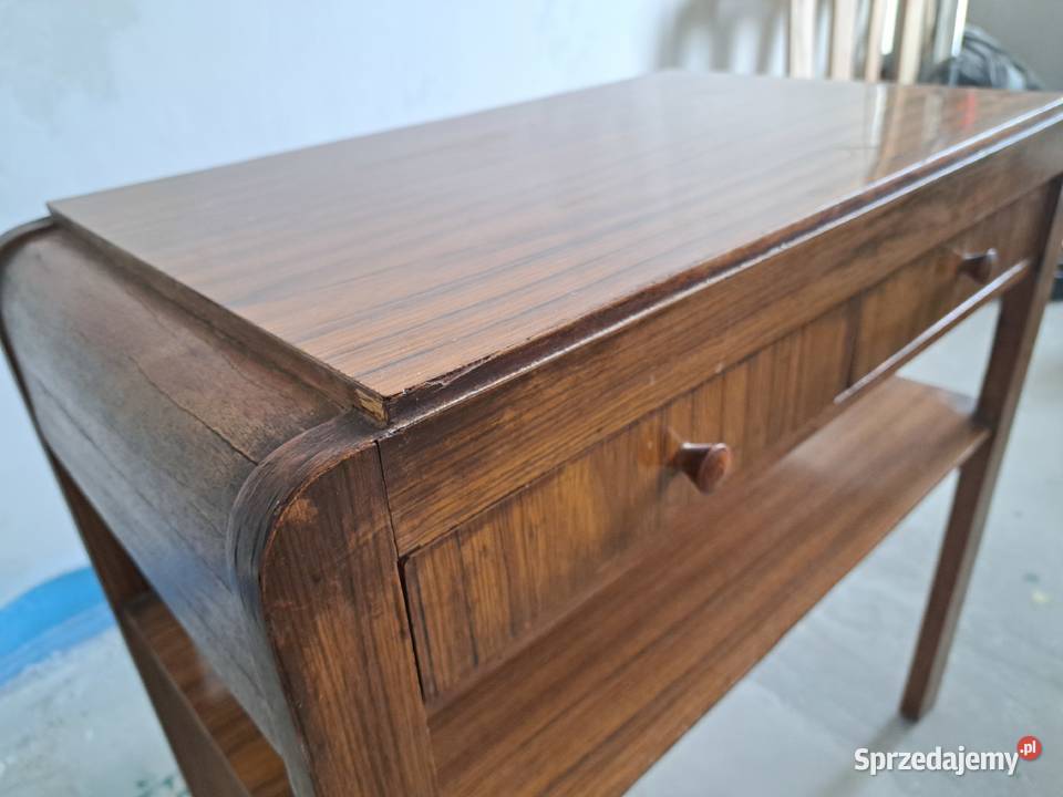 Stolik RTV z okresu prl Antyki, Sztuka, Kolekcje Wałcz