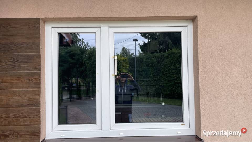 Okno PCV dwuszybowe 1465x1135 Okna ścienne Kraków