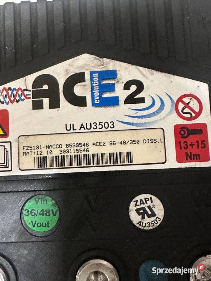 Sterownik Controller ZAPI ACE2 FZ5131NACCO Układ elektryczny i zapłon Antonie