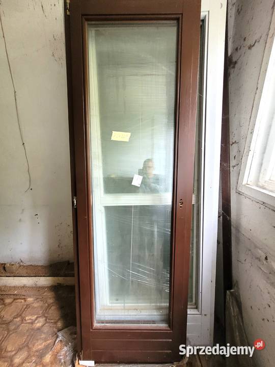 okno drzwi drewniane balkonowe 72x220 Turawa