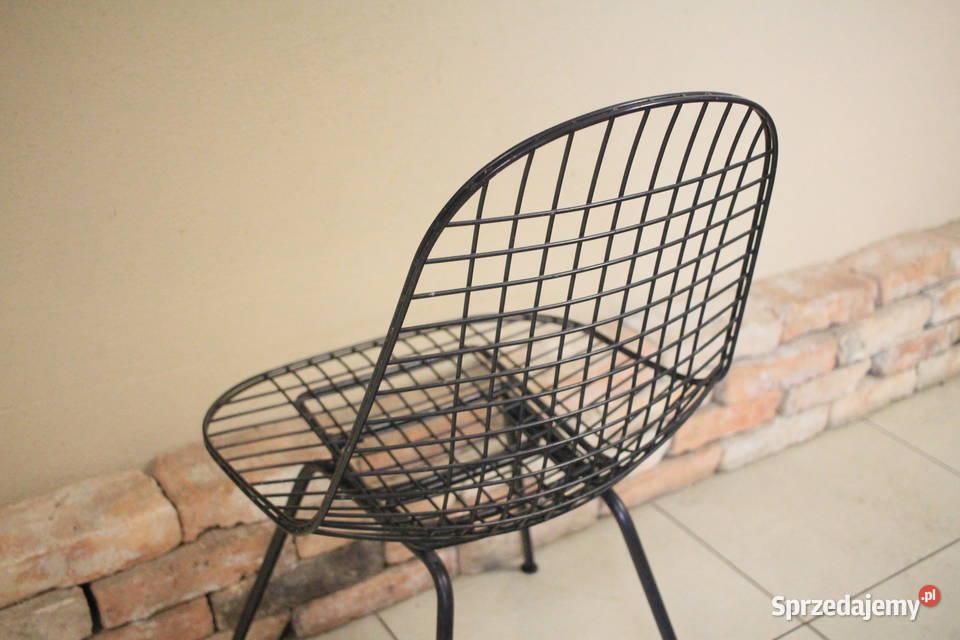 Krzesło metalowe również ogrodowe 48cm Stoły, krzesła, biurka Pszczyna