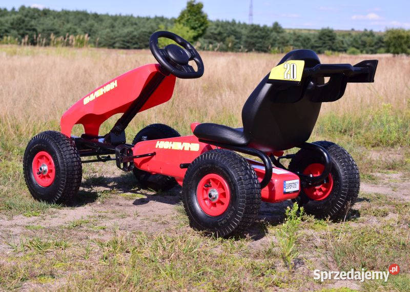 BAWIBUS pojazd GOKART NA PEDAŁY pompowane koła Myszków