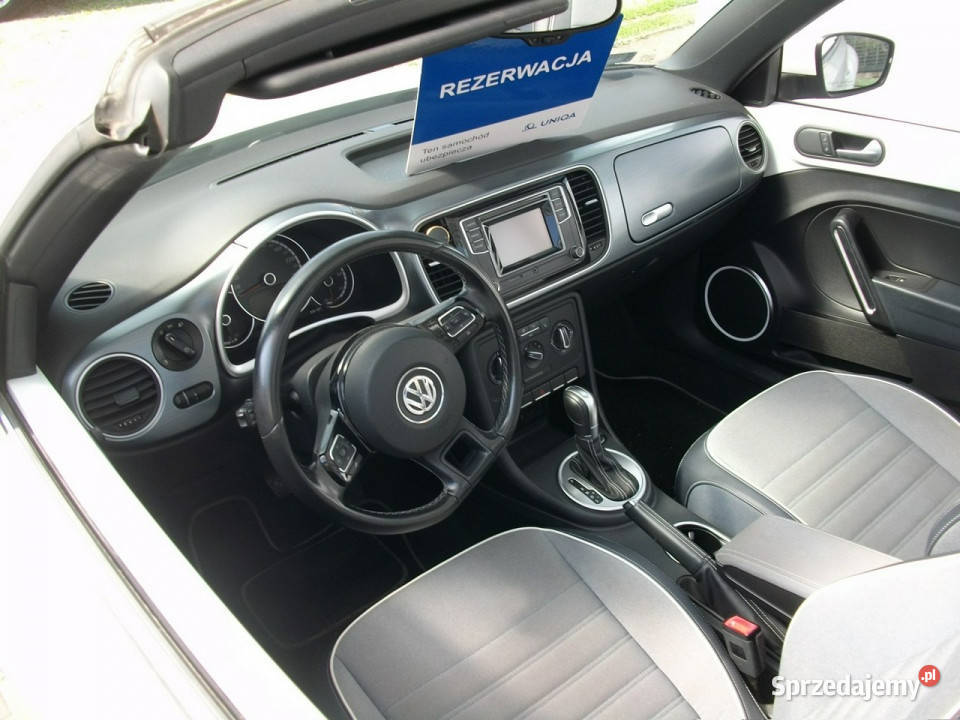 Volkswagen Beetle automat cabrio III 2011 Rok produkcji 2016 Katowice sprzedam