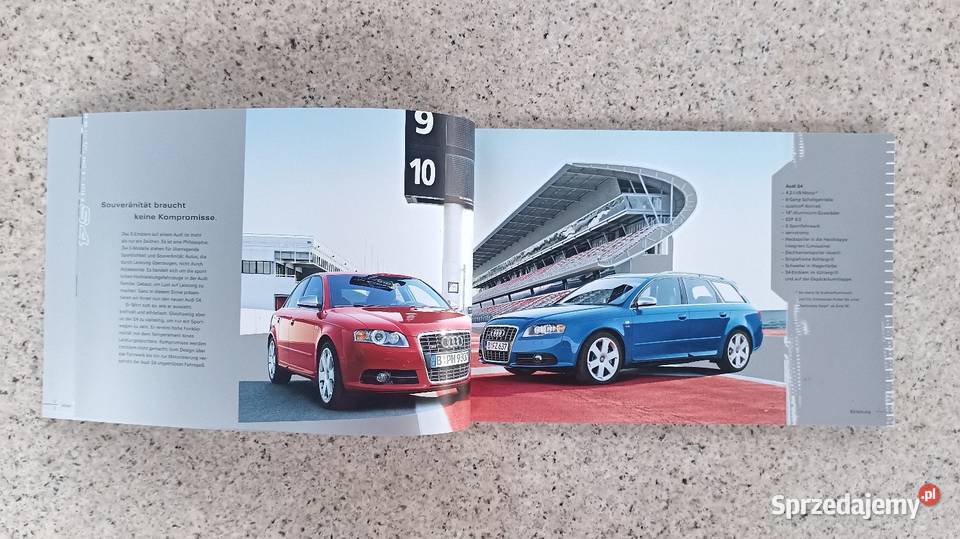 AUDI S4 B7 Limousine Avant Prospekt Pozostałe śląskie Bytom