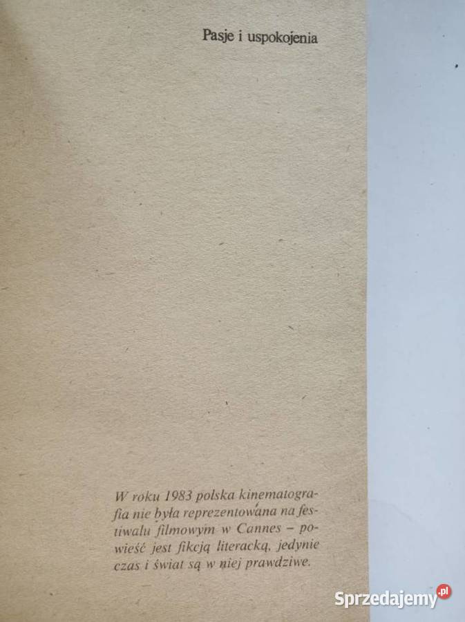 Pasje i uspokojenia Stanisława Fleszarowa Muskat ISBN 9788375527162 Kielce