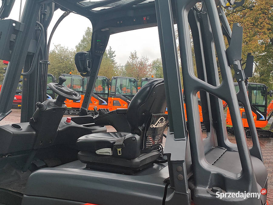 Wózek widłowy Linde E25H01600 triplex 533 m małopolskie