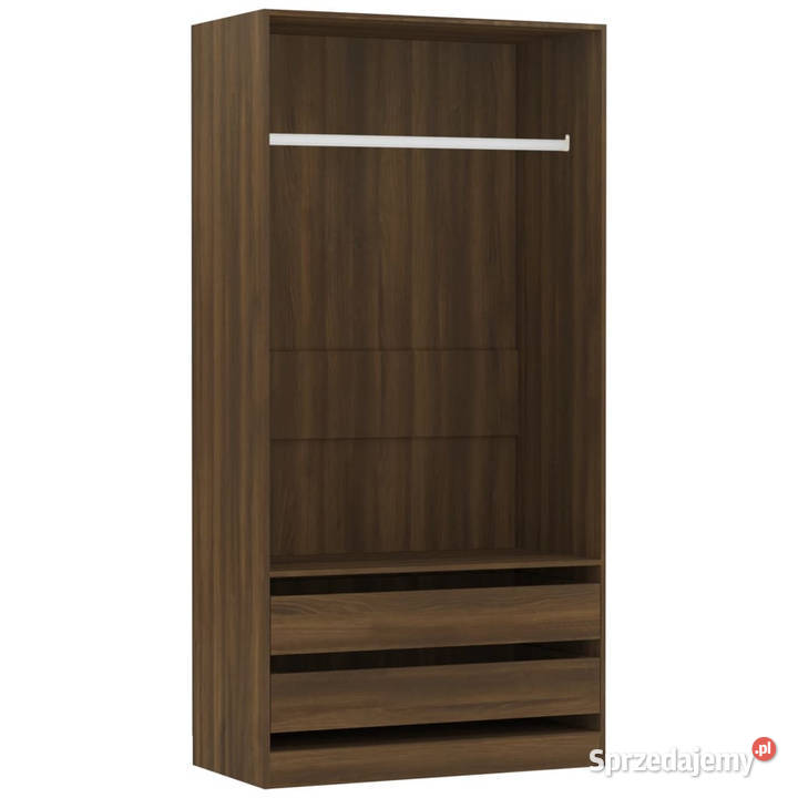 Szafa brązowy dąb 100x50x200 materiał mazowieckie Warszawa