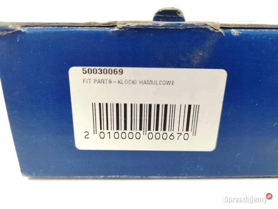 KLOCKI HAMULCOWE PRZÓD FIAT DUNA 8791 ELBA 8697 lubelskie