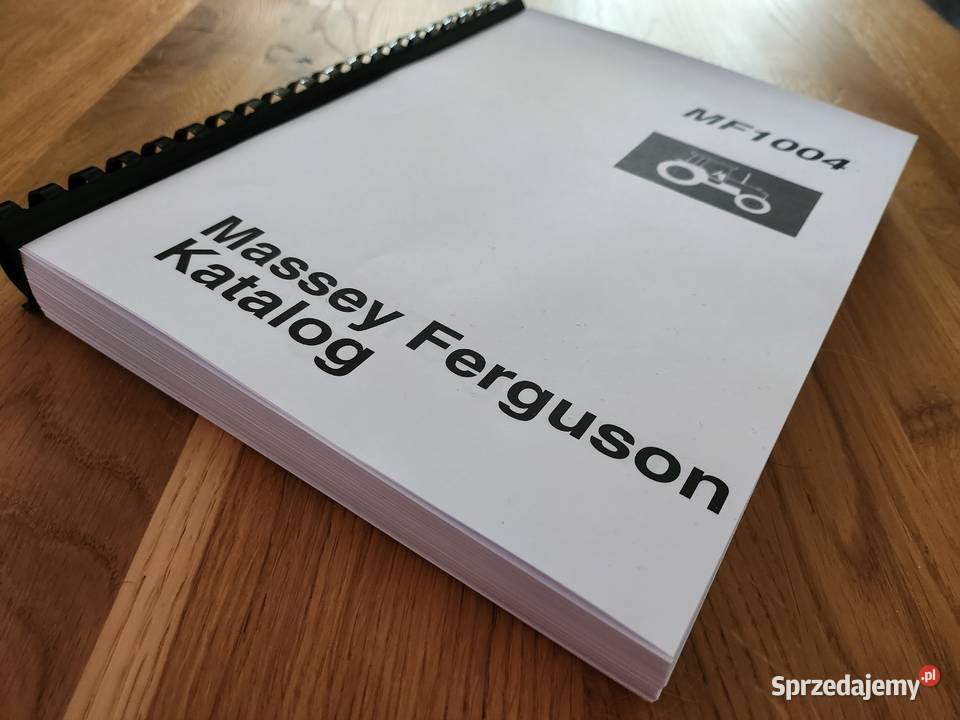 MASSEY FERGUSON 1104 katalog części pomorskie Gdańsk