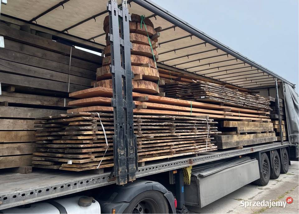 Monolity dębowe foszty deski na stół meble Nakło nad Notecią