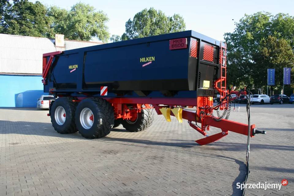 Przyczepa rolnicza HILKEN MKR6500 Lipiany sprzedam