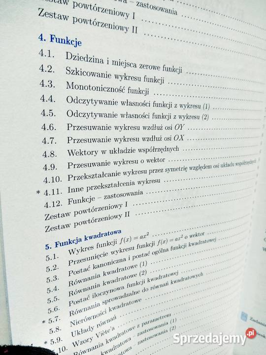 Matematyka 1 ćwiczenia rozszerzenie mazowieckie Warszawa