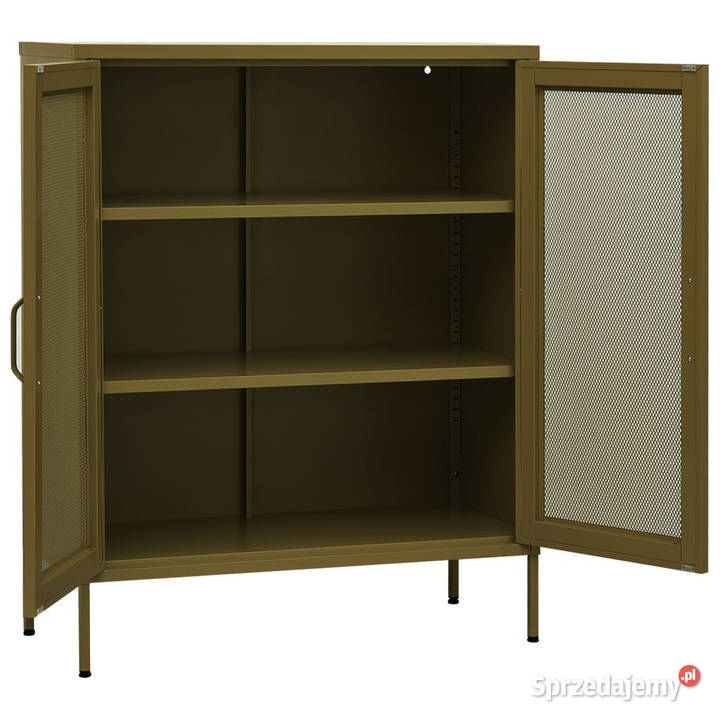 Szafka oliwkowozielona 80x35x1015 stalowa Warszawa