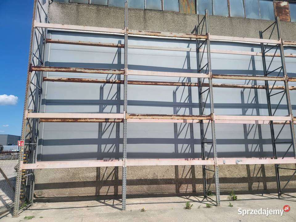 Regał paletowy magazynowy 65 m x 10 m