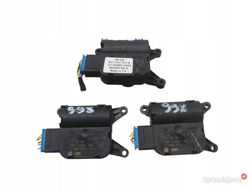 SILNICZEK NAGRZEWNICY KOMPLET 3 SZTUK 3C1907511A Motoryzacja sprzedam