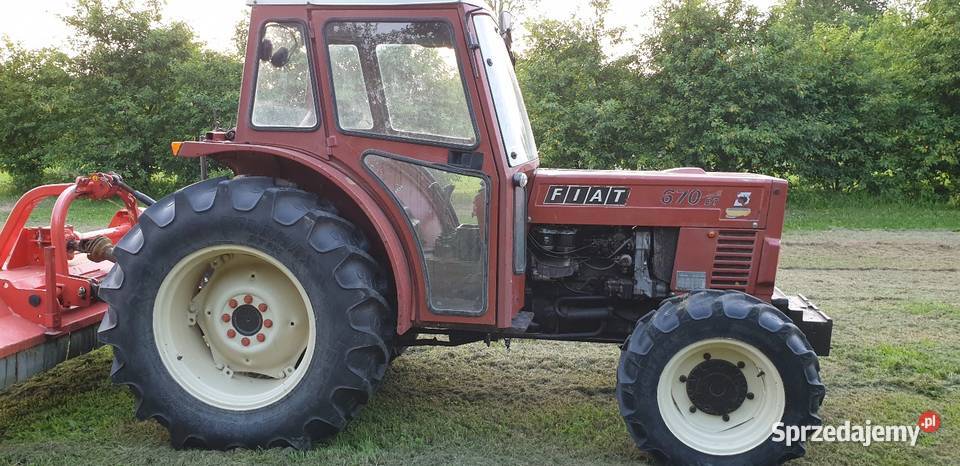 Ciągnik Fiat 670 napęd 4X4 Kabina rolniczo Tarnogród