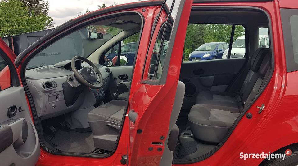 Renault Modus GRAND 12 16V 75 Zarejestrowany benzyna Rydułtowy