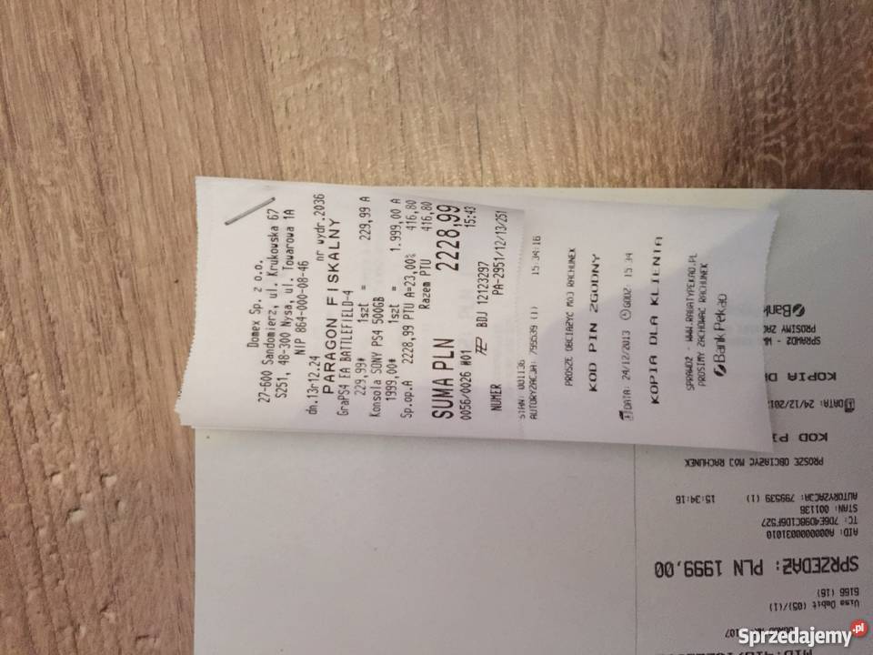 Sony PlayStation 4 4 500GB 4 GRY Wierzbie