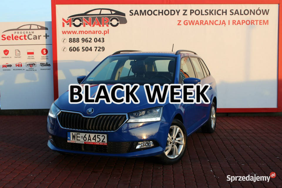 koda Fabia AMBITION 10 TSI 95 Salon Polska 2022 Kombi Włocławek sprzedam