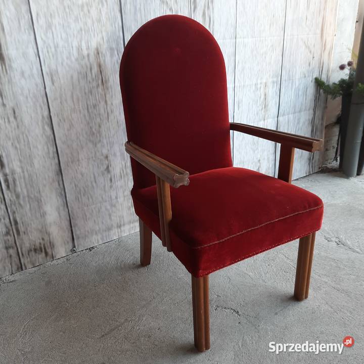 Wygodny dekoracyjny fotel salonowy 921 Byczyna sprzedam