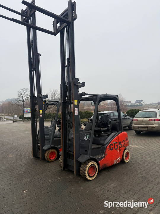 wózek widłowy LINDE H16T H20T Triplex 520m 560m Działoszyn sprzedam