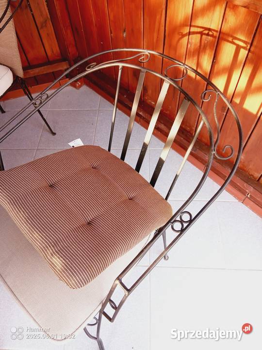 Stół i krzesła ogrodowe Twardogóra