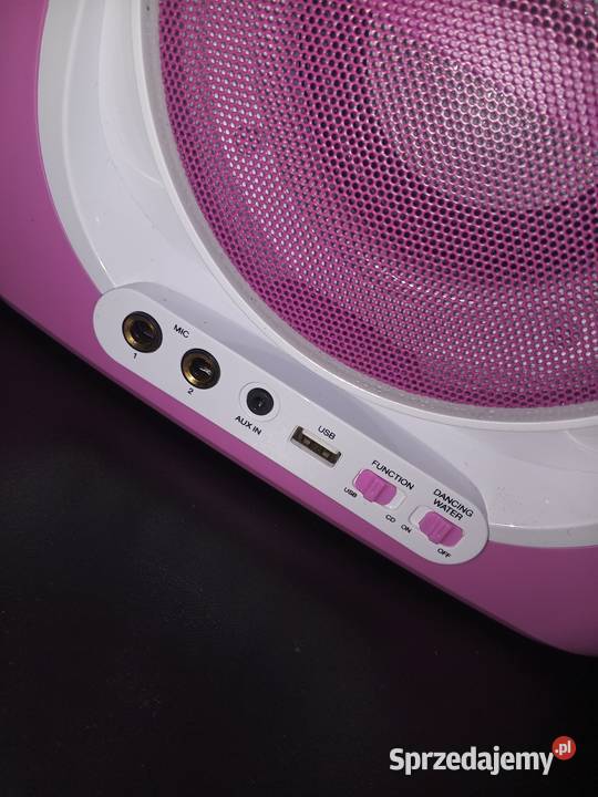 Wieża karaoke 2 mikrofony Wieże i miniwieże łódzkie sprzedam