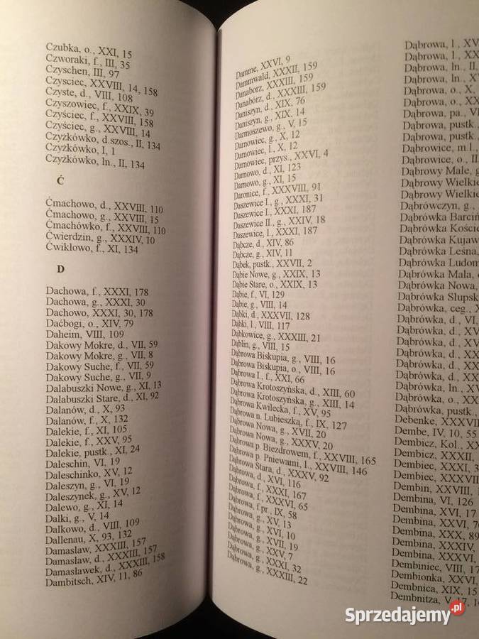 2760 Słownik Miejscowości Woj Poznańskiego Z Szczecin