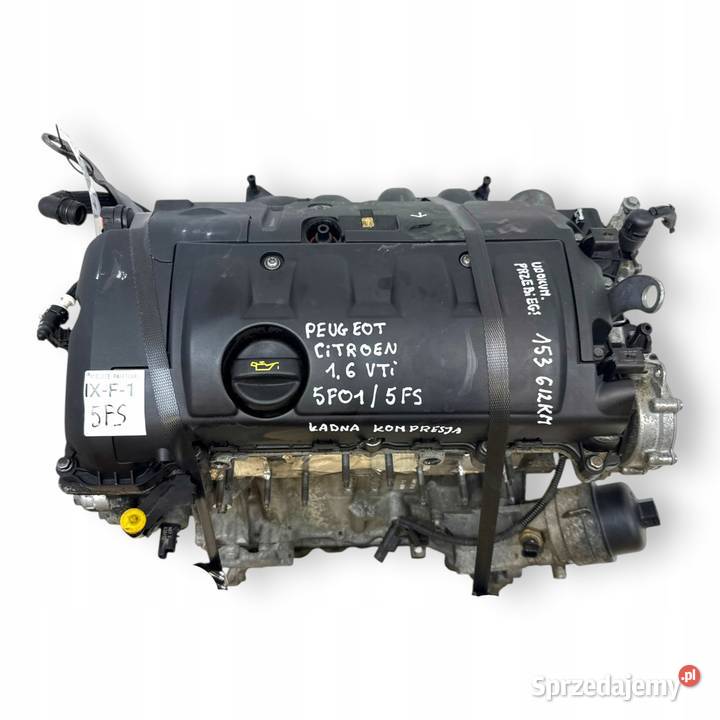 SILNIK 5FS 5F01 Citroen Berlingo C3 C4 II osobowe Silniki kompletne Chełm sprzedam