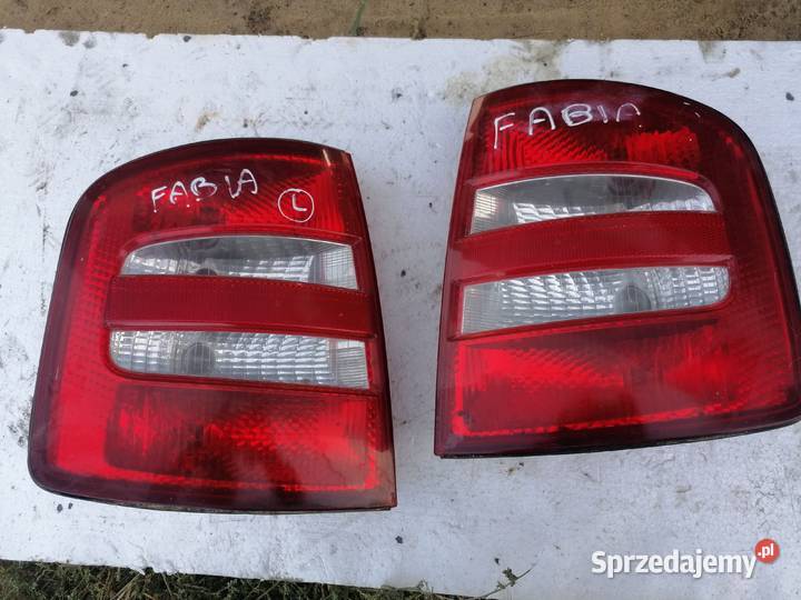 Lampy Tył Komplet Skoda Fabia 1 I Pozostałe lubelskie Pogorzelec