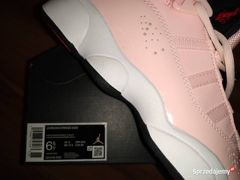 Jordan 6 Rings Air Buty damskie młodzieżowe 39