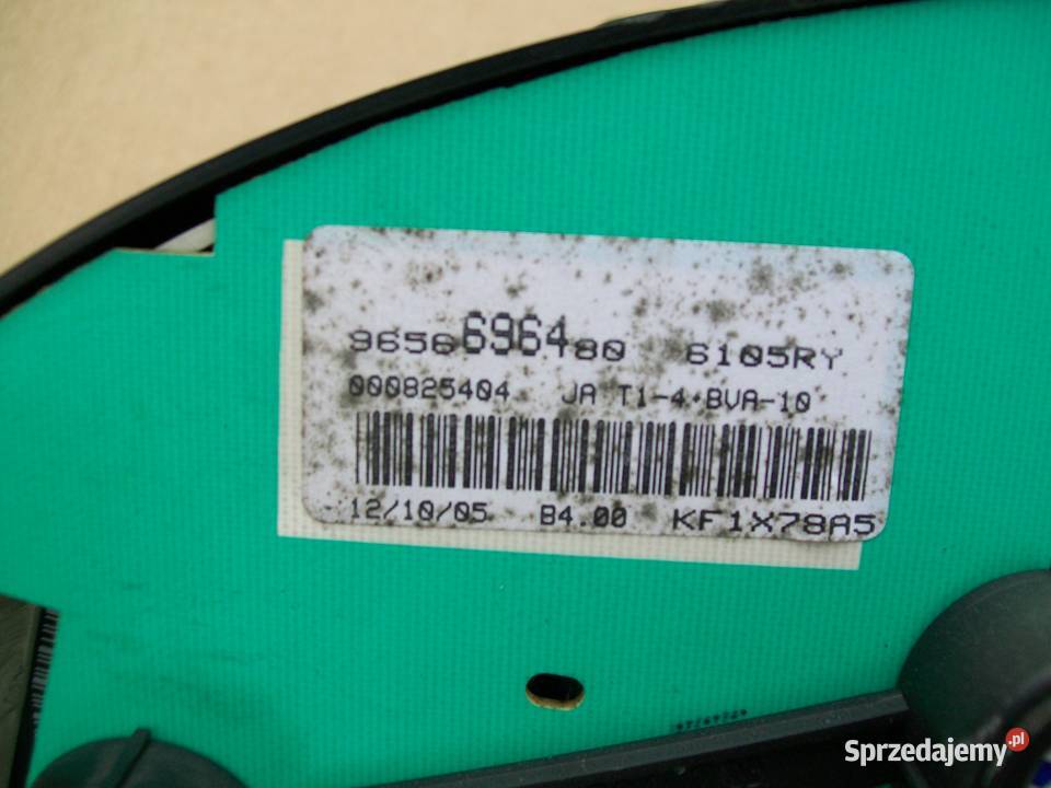 Peugeot 206 16 Licznik predkosciomierz zegary Mińsk Mazowiecki