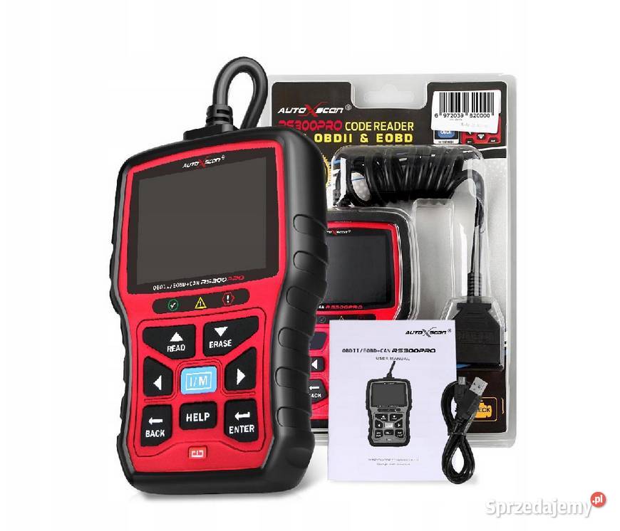 Autoxscan RS 300 PRO Tester diagnostyczny Gorzów Wielkopolski